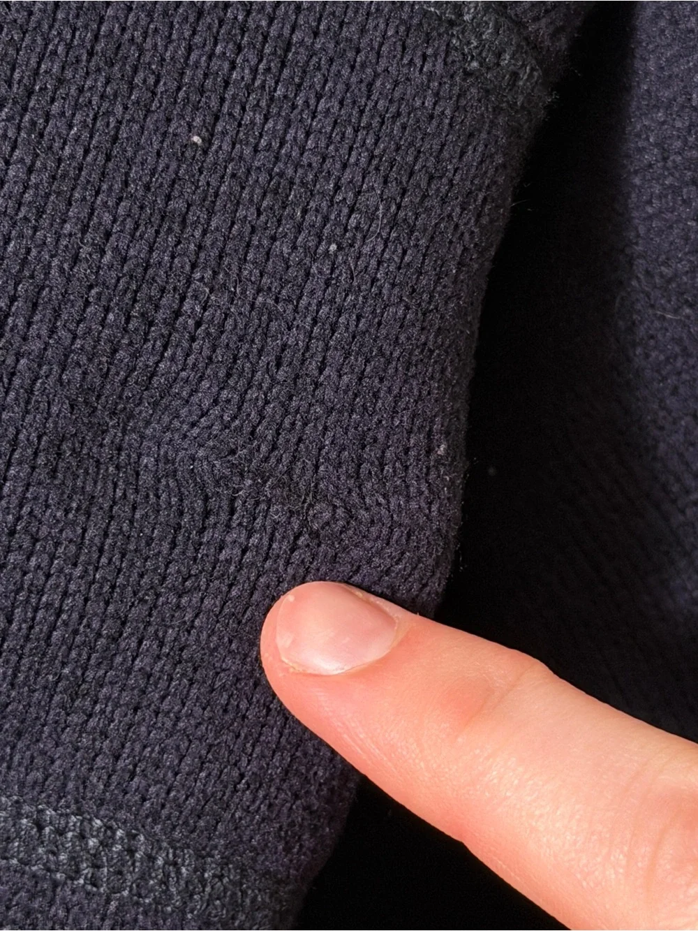 The North Face Men's Dark Navy Fleece Jacket - Full Zip
